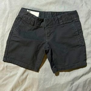 Hurley Women’s Lowrider Black Shorts